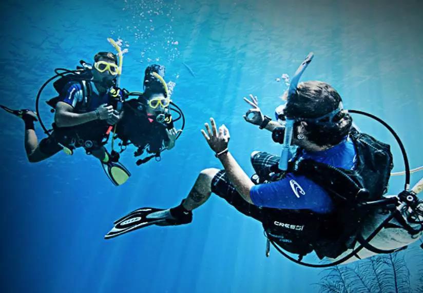 原來你是這樣的潛水員妹子！